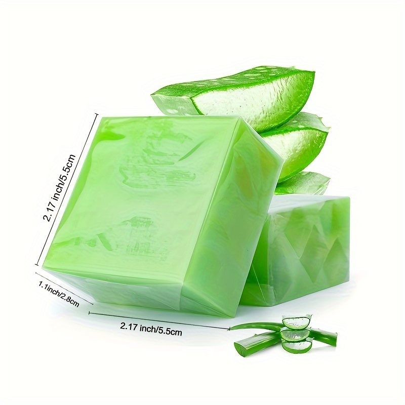 Aloe Vera &amp; Jojoba Handmade Soap - Moisturizing, Deep Cleansing Exfoliating Care for Face &amp; Body, Suitable for All Skin Types