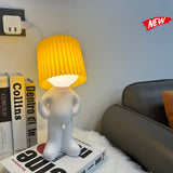 On Behalf Of The 2024 New Plug-in Creative MR P A Little Shy Desk Lamp A Little Shy Boy Naughty Night Light