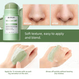 BARUBT Cross-border Wormwood Mud Film Stick Deep Cleaning Gentle Blackhead Repair Facial Care Smear Mask