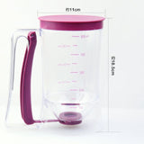 Batter Separator Dispenser Cup Cake Handheld Dispenser Batter Funnel Measuring Cup Baking Tools