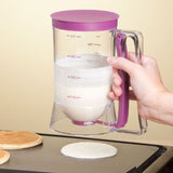 Batter Separator Dispenser Cup Cake Handheld Dispenser Batter Funnel Measuring Cup Baking Tools