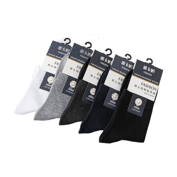 Socks Men  Pure Cotton Middle Tube Thick Cotton Men&#039;s Socks Autumn And Winter Cotton Socks